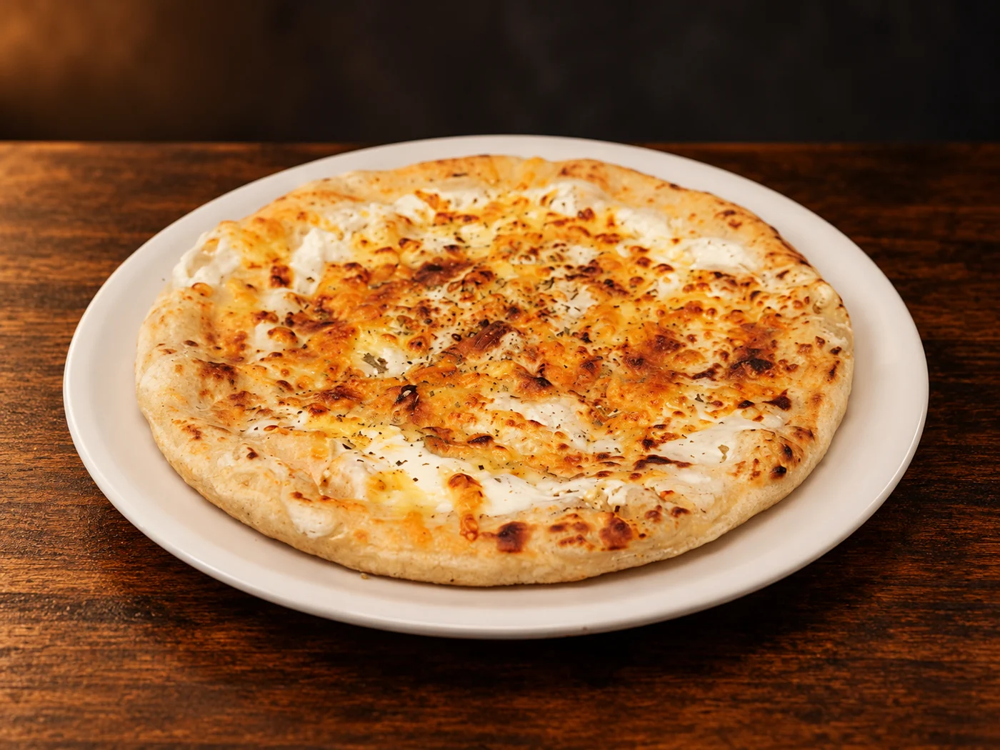White Pizza Brot