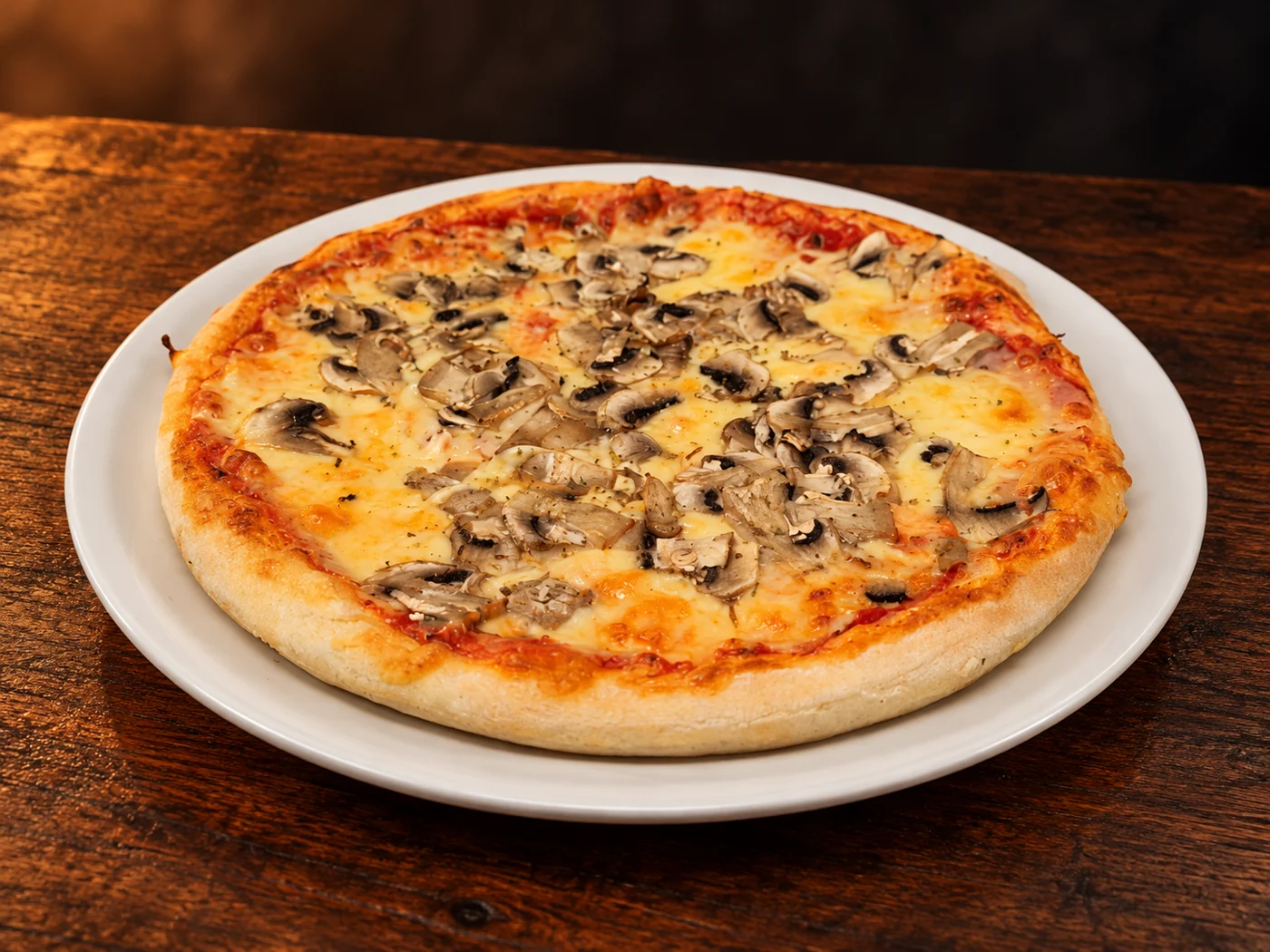 Mushroom Pizza
